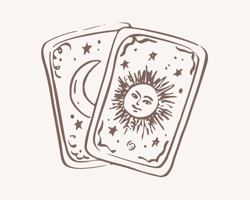 Tarotkarten-Symbol für das Kartenlegen lernen