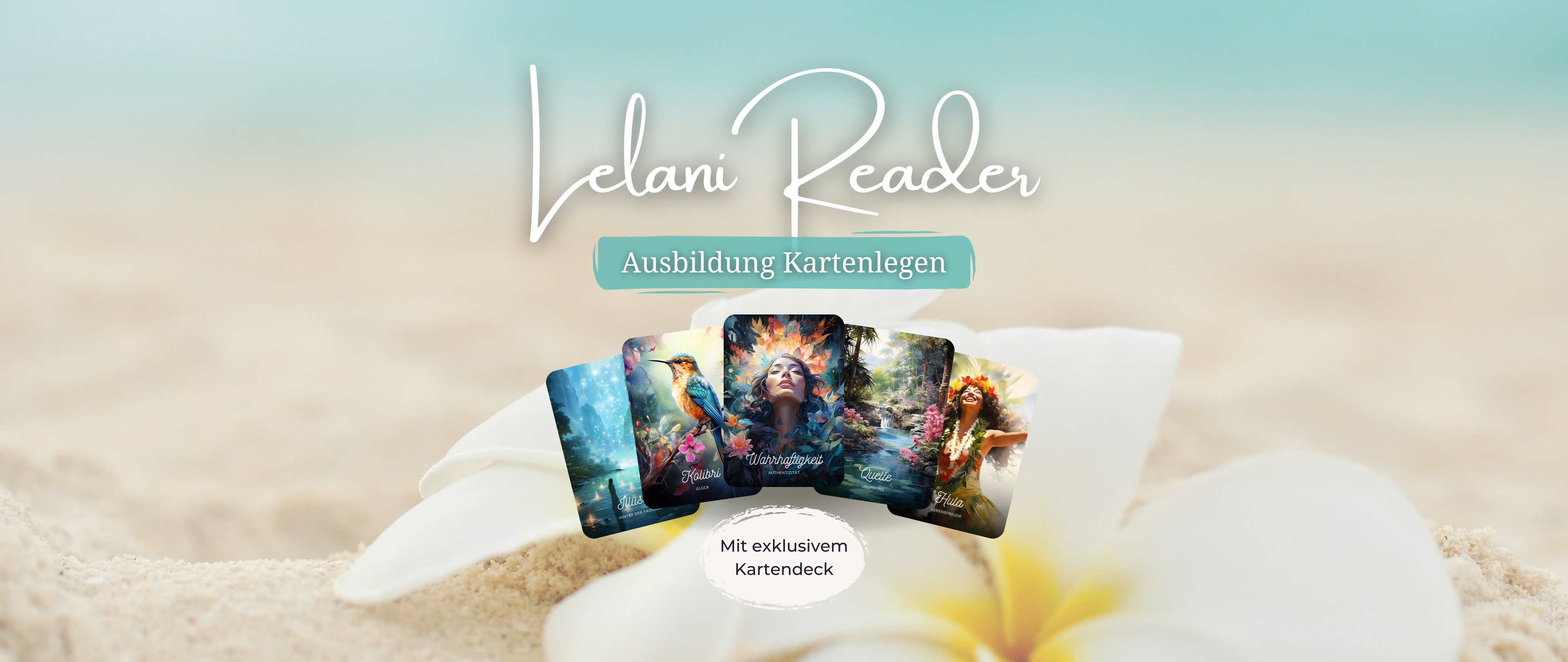 Lelani Kartenlege Ausbildung mit exklusivem Kartendeck für mediales Kartenlegen