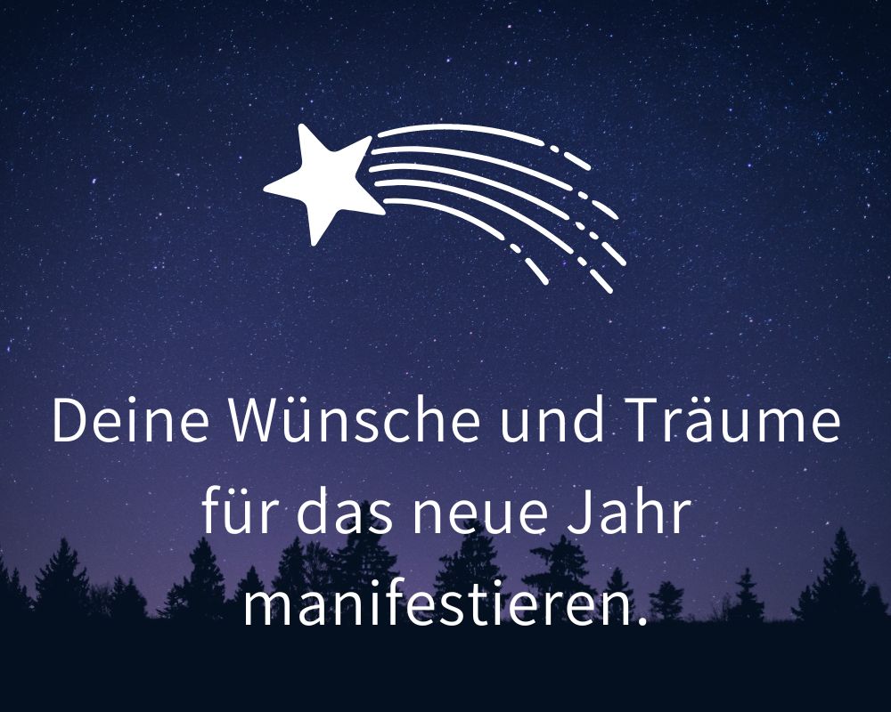 Rauhnächte Wünsche und Träume für das neue Jahr manifestieren